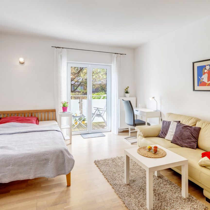 Nicely furnished garden apartment in Haidhausen - Photo 1