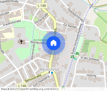 Reinsfeld: Attraktive Maisonette-Wohnung mit zwei Bädern, Balkon, K... - Photo 1