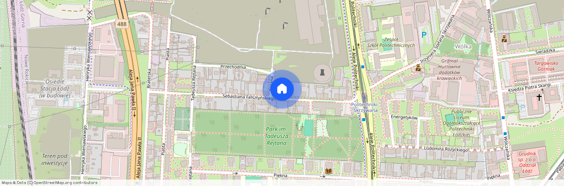 Łódź-Górna, Sebastiana Felsztyńskiego, Łódź