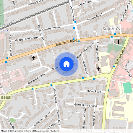 13 Blakefield Road, Worcester, Worcestershire