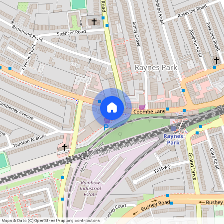 Coombe Lane, London SW20