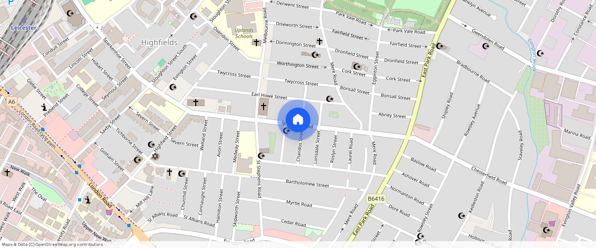 St. Peters Road, Leicester, LE2