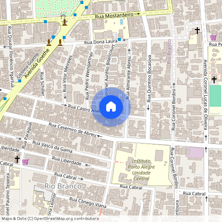 Rua, Castro Alves, 1190, Rio Branco, Porto Alegre