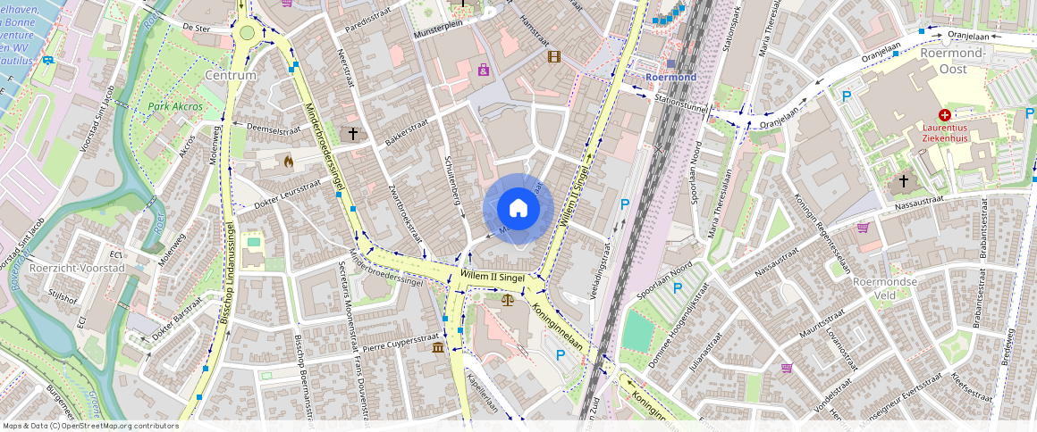 Binnenstad, 6041 HL, Mariagardestraat, Roermond