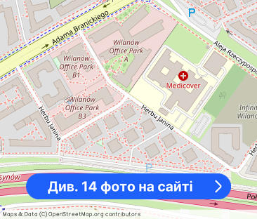 Miasteczko Wilanów, 63 m2, 3 pokoje, nowe - Фото 1