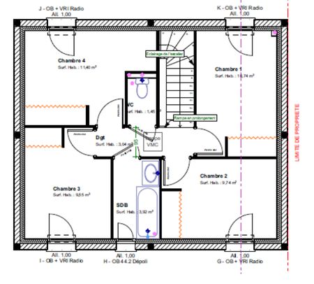 Une maison neuve T5 de 102.67m² à NIVILLAC - Photo 5