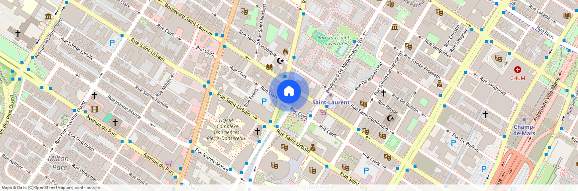 1625, Rue Clark, 612, Montréal (Ville-Marie)