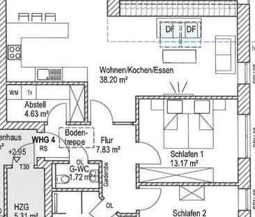 Moderne 3-Zimmer-Dachgeschosswohnung in Langförden bei Vechta - Photo 5