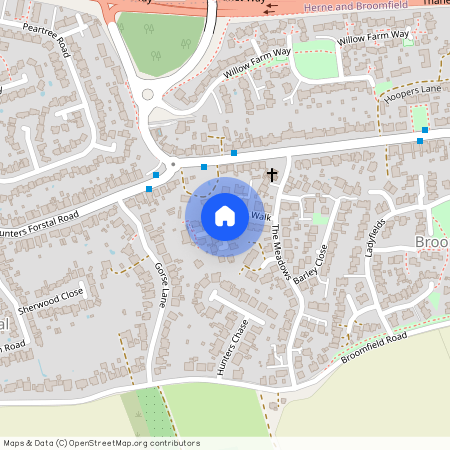 Rye Walk, Broomfield, Herne Bay, CT6 7XD, Kent