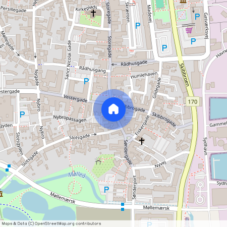 Søndergade, 2 C, 1.th., 6200, Aabenraa