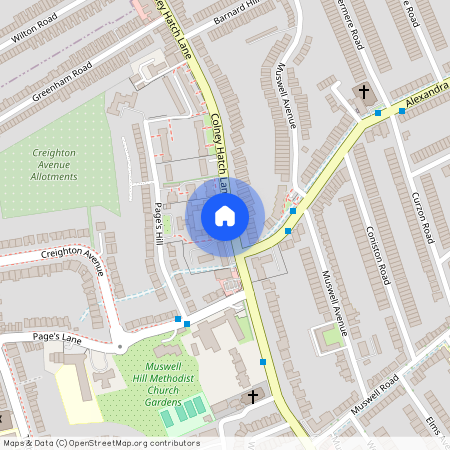 BARRINGTON COURT, COLNEY HATCH LANE, MUSWELL HILL, N10