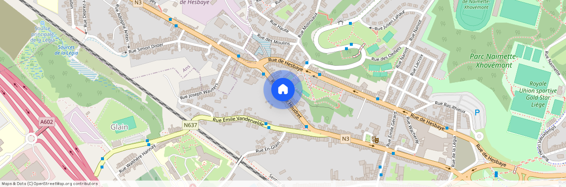 Rue Eugène Houdret (2ème étage) 28, 4000 Glain