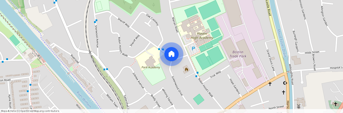 Robin Hoods Walk, Boston, PE21