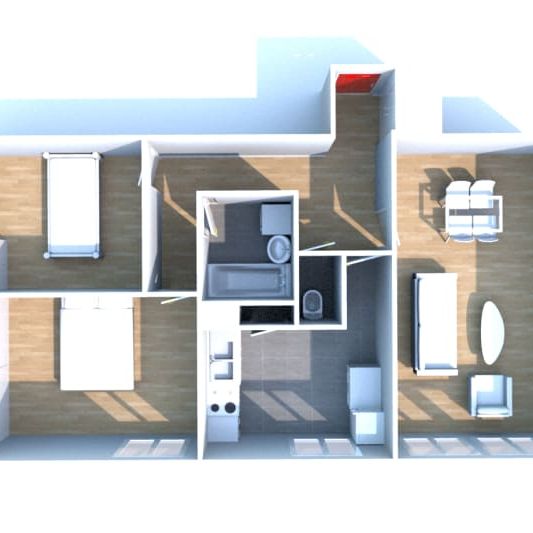 À louer appartement T3 à Notre-Dame-de-Bondeville - Photo 1