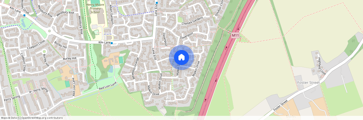 Malkin Drive, Harlow, Essex, CM17