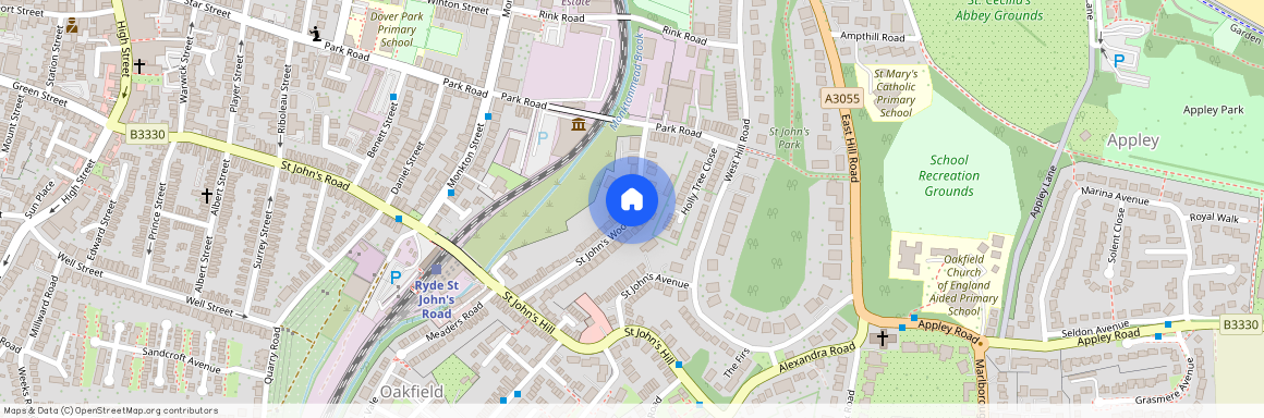 St John's Wood Rd, Ryde, Isle of Wight PO33 1HL