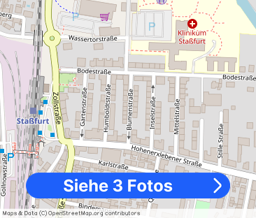 1-Raum-Wohnung mit separater Küche und Bad im Stadtzentrum von Staß... - Foto 1