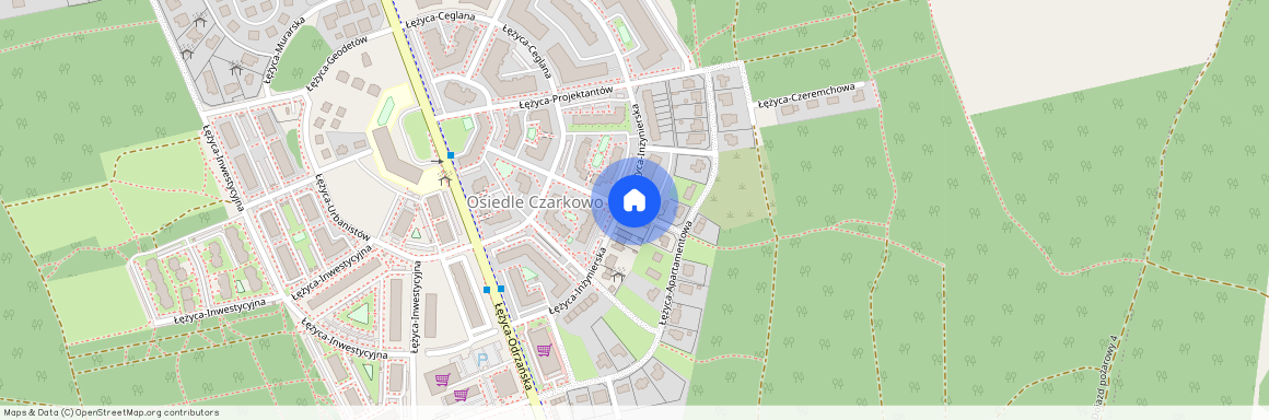 Łężyca, Zielona Góra, lubuskie