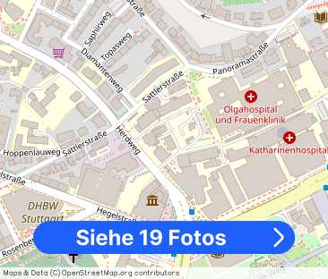 90 m² Altbau-Traumwohnung mit Einbauküche + Erkerblick Stuttgart - Foto 1