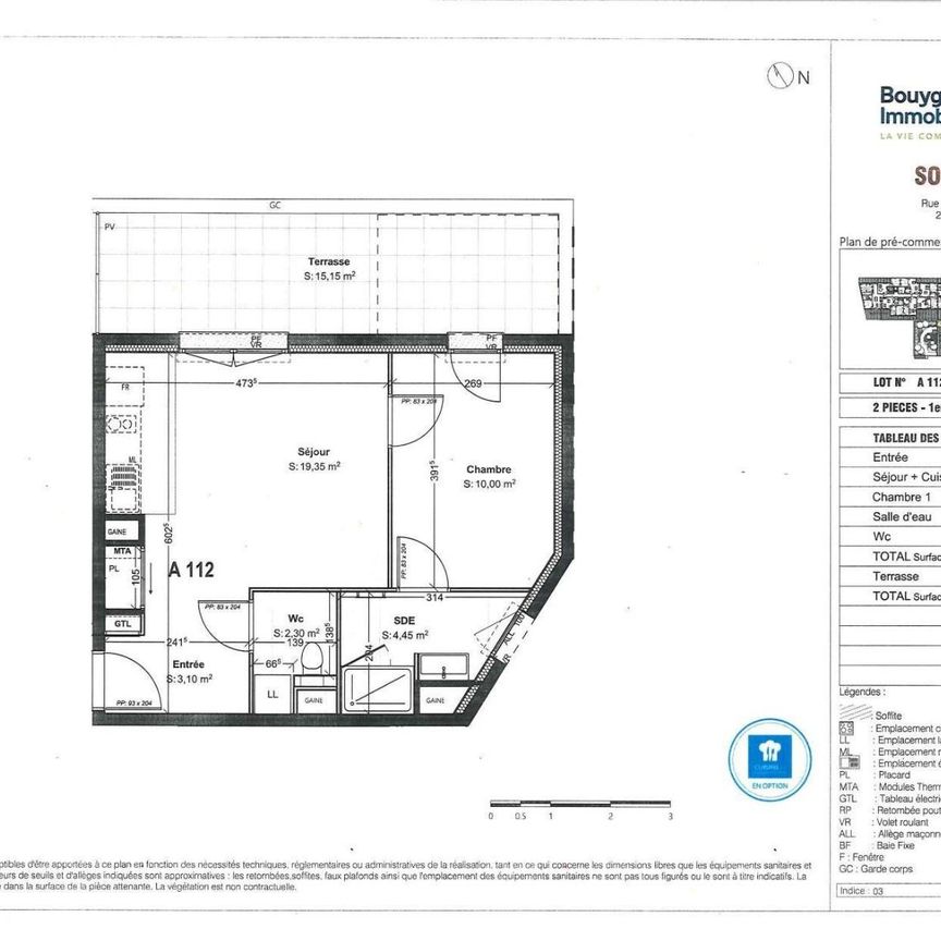 Location Appartement 2 pièces 39m² DIJON 21000 - Photo 2