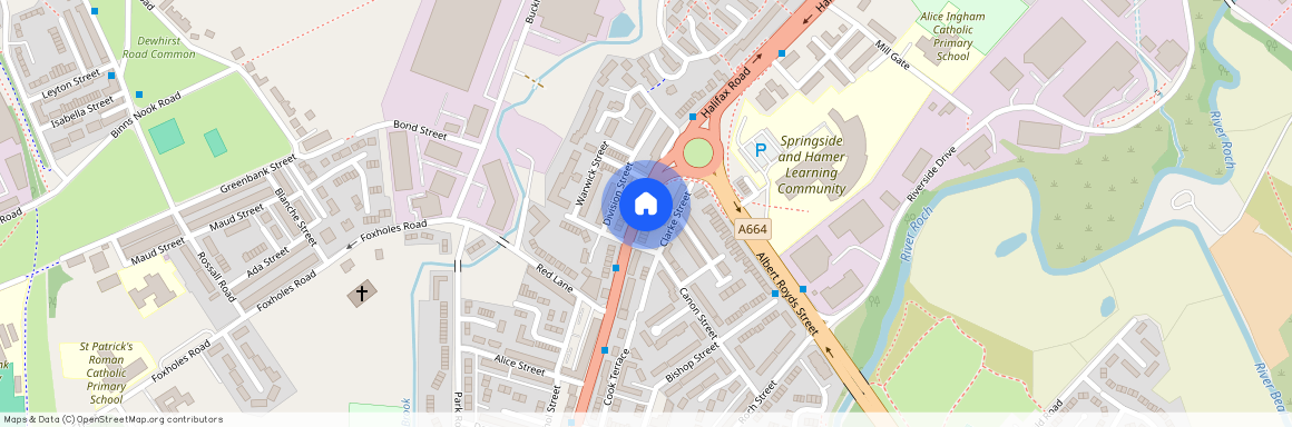Halifax Road, Rochdale, Greater Manchester, OL16