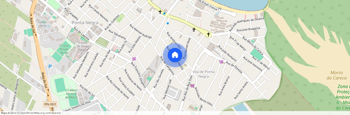 Rua Manoel de Pininha, Ponta Negra, Natal, RN, 59090335