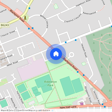 3-Bed End-Terraced House to Let on Blackpool Road, Preston