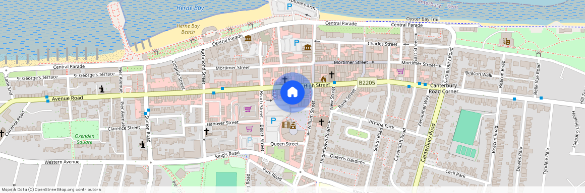 Flat 5, 126 High Street, CT6 5BJ, Victoria Park