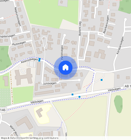 Asteroidvägen, Norrtälje