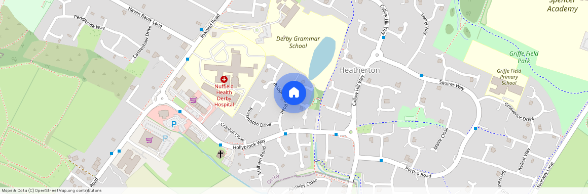 Little Woodbury Drive, Littleover, Derby, Derbyshire, DE23