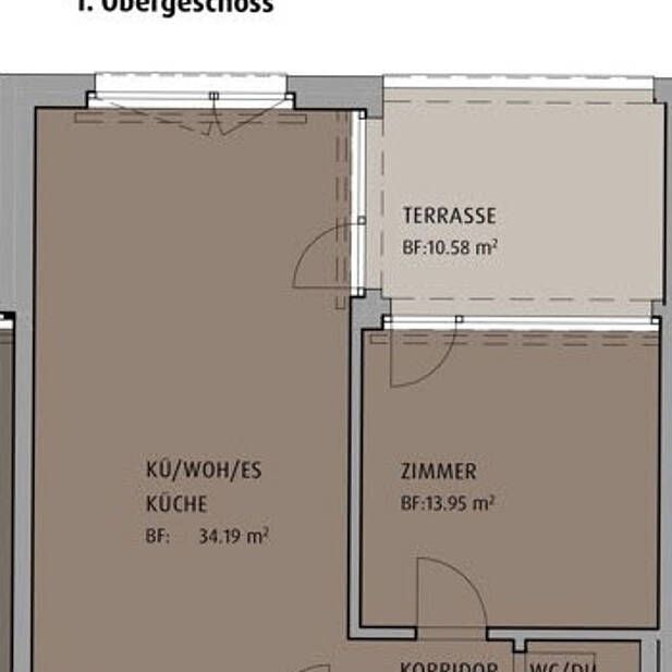 Moderne und zentrale Wohnung - Foto 1