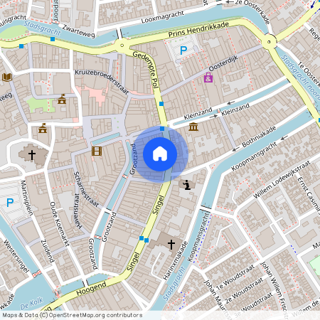 Singel 11-B, Sneek binnen de grachten, 8601AG