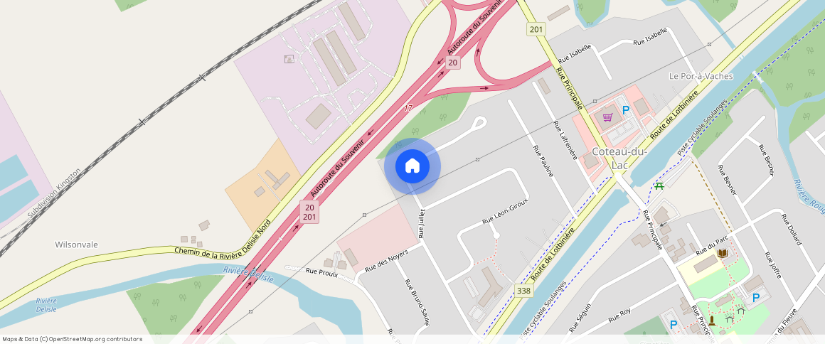 ** Rue Juillet, Coteau-du-Lac, Coteau-du-Lac, Montérégie, J0P 1B0