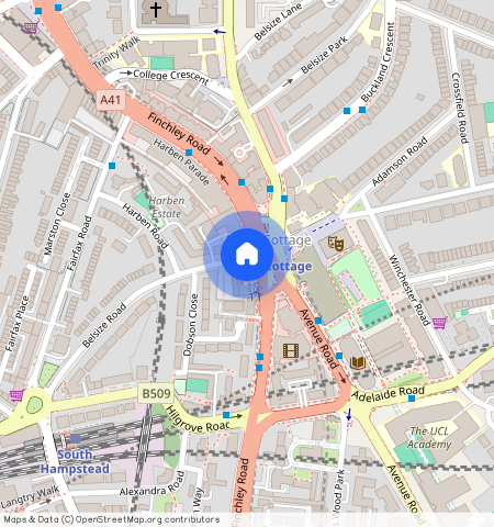 Finchley Road, Swiss Cottage, NW3