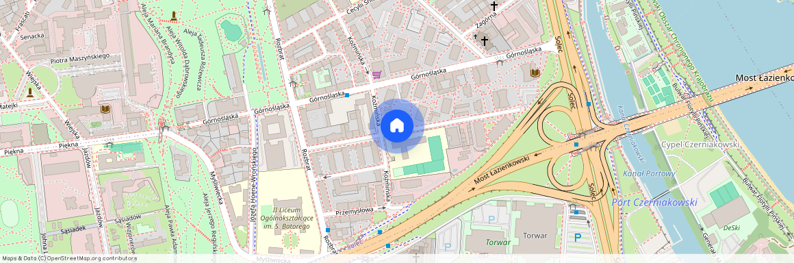 ul. Fabryczna, Solec, Śródmieście, Warszawa, mazowieckie