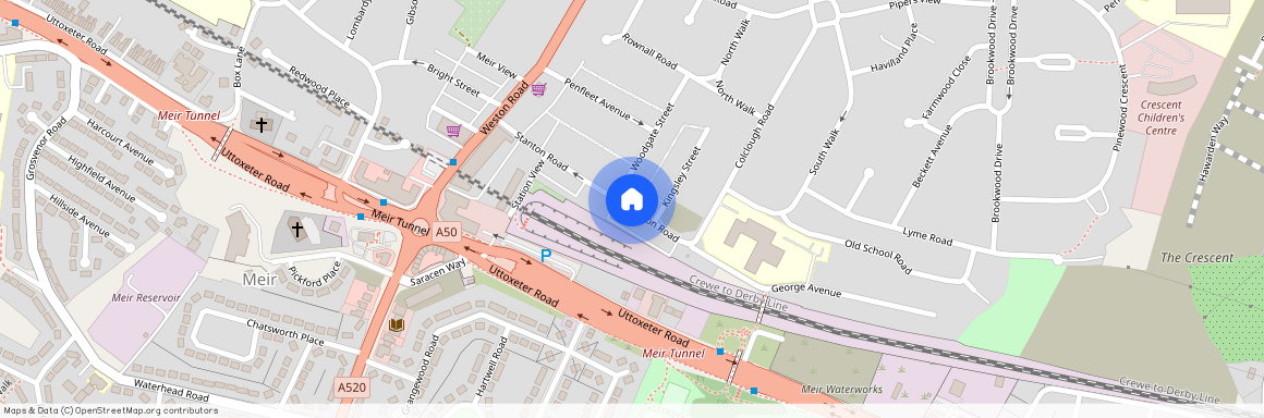 Kingsley Street, ST3 6DG