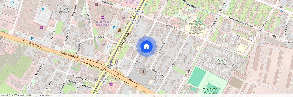 ul. Sabały, Okęcie, Włochy, Warszawa, mazowieckie