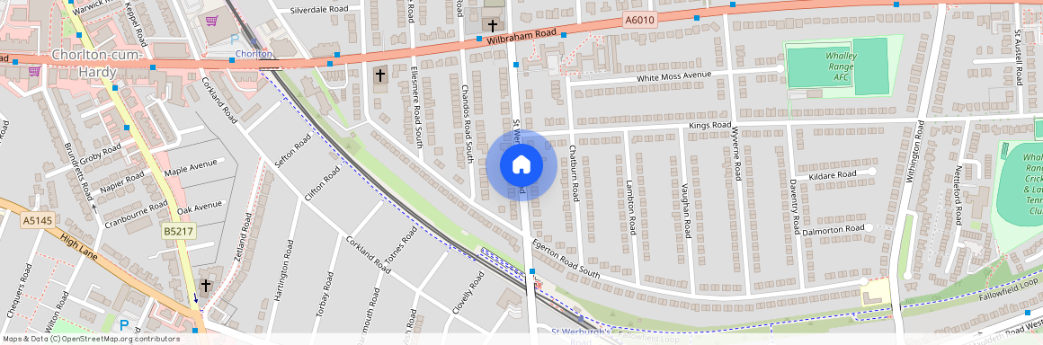 St. Werburghs Road, Park Brow, M21