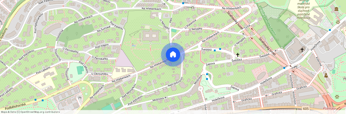 Na Hřebenkách, Praha 5 - Smíchov