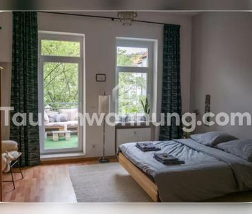 TAUSCHWOHNUNG 2 Z, hell,Zentrum-Ost, Stuck, Parkett, Balkon - Photo 1