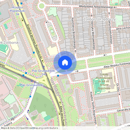 ul. Stanisława Wyspiańskiego, Stary Żoliborz, Żoliborz, Warszawa, mazowieckie