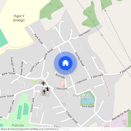 Oak Road, Ponciau, LL14