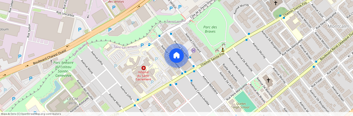 755 Avenue Calixa-Lavallée, Québec, Québec, Capitale-Nationale, G1S 3G7