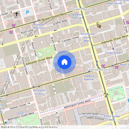 Quad Lofts, #908, 19-23 Brant Street, Toronto