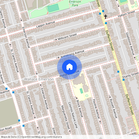 94 Wallace Avenue nd Flr, 2 bdrm …, Toronto