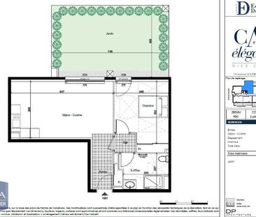 Location Appartement 2 pièces 49m² NICE 06100 - Photo 3