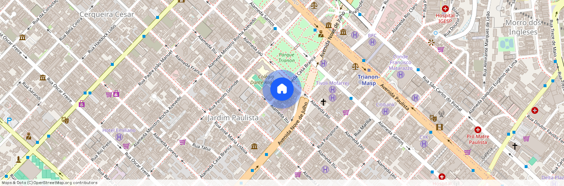Alameda Casa Branca, 343 - Jardim Paulista, São Paulo - SP