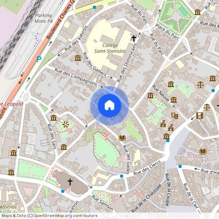 Rue des Telliers 3 Bus D 11 - 7000 Mons