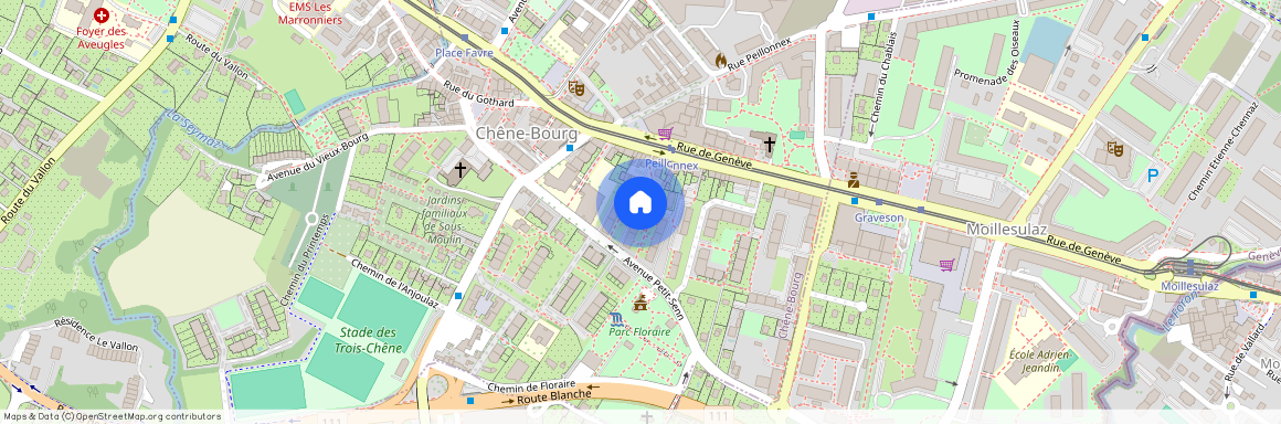 Avenue du Petit-Senn 25, Chêne-Bourg