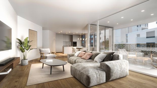 Exklusives Wohnen im Neubau – hochwertige 4.5-Zimmerwohnung - Photo 1